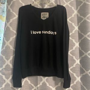 I Love Sundays sweatshirt